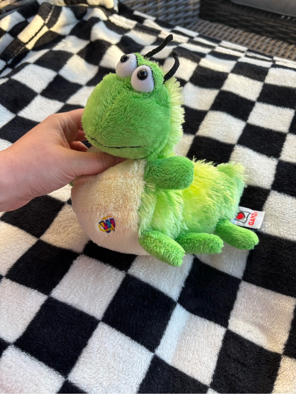 Ganz Webkinz Green Caterpillar plush - no code